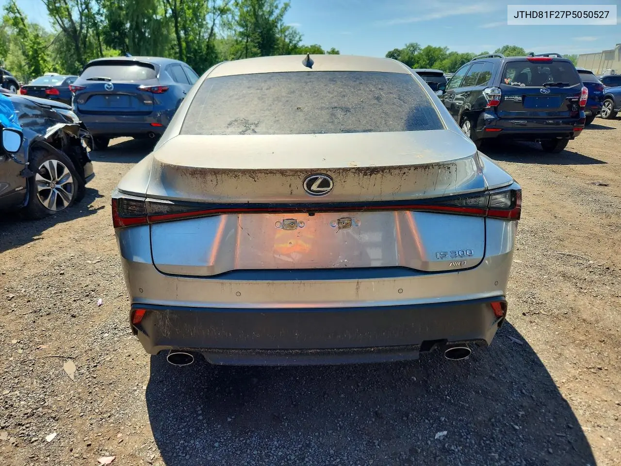 2023 Lexus Is 300 VIN: JTHD81F27P5050527 Lot: 61570946
