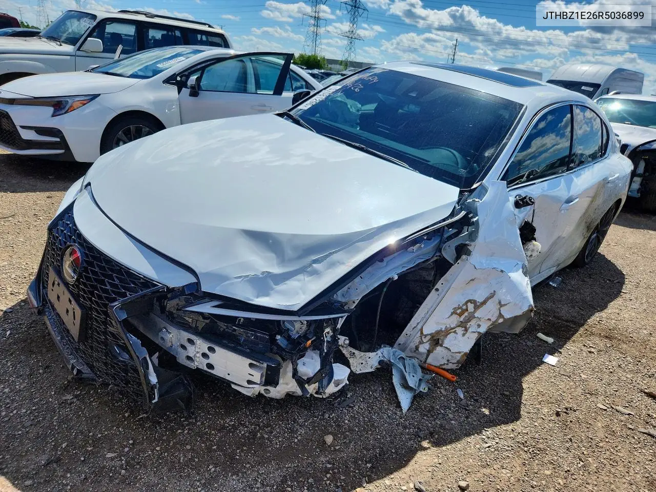 2024 Lexus Is 350 F Sport Design VIN: JTHBZ1E26R5036899 Lot: 57081296