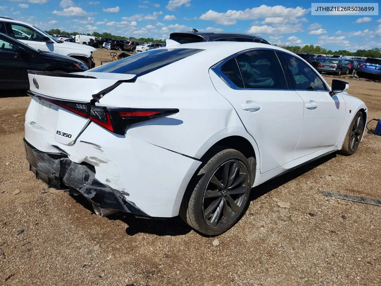 2024 Lexus Is 350 F Sport Design VIN: JTHBZ1E26R5036899 Lot: 57081296