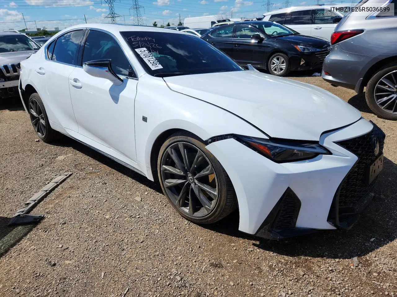2024 Lexus Is 350 F Sport Design VIN: JTHBZ1E26R5036899 Lot: 57081296