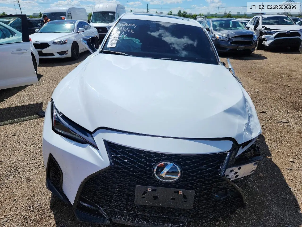 2024 Lexus Is 350 F Sport Design VIN: JTHBZ1E26R5036899 Lot: 57081296