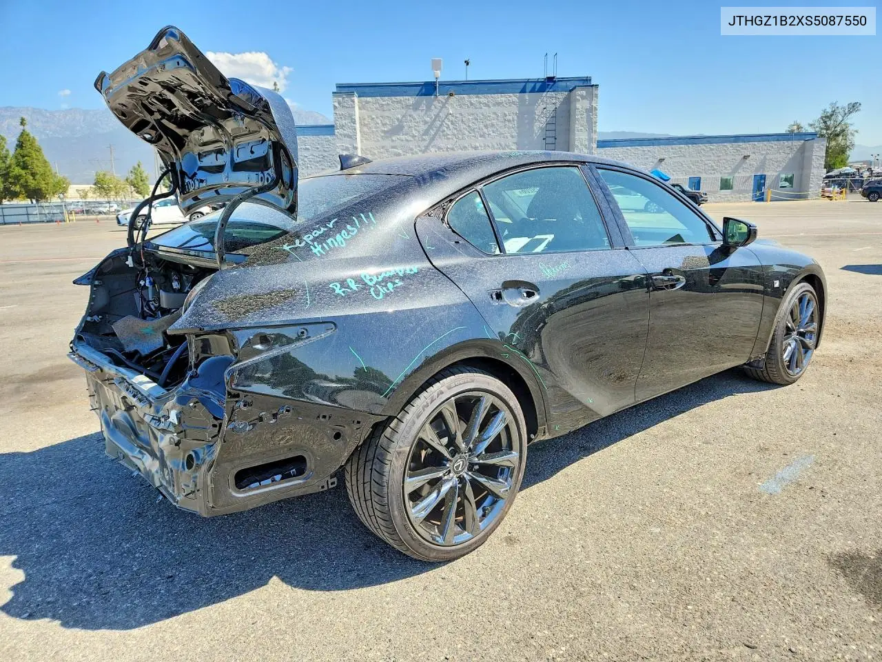 2025 Lexus Is 350 F Sport VIN: JTHGZ1B2XS5087550 Lot: 60029206