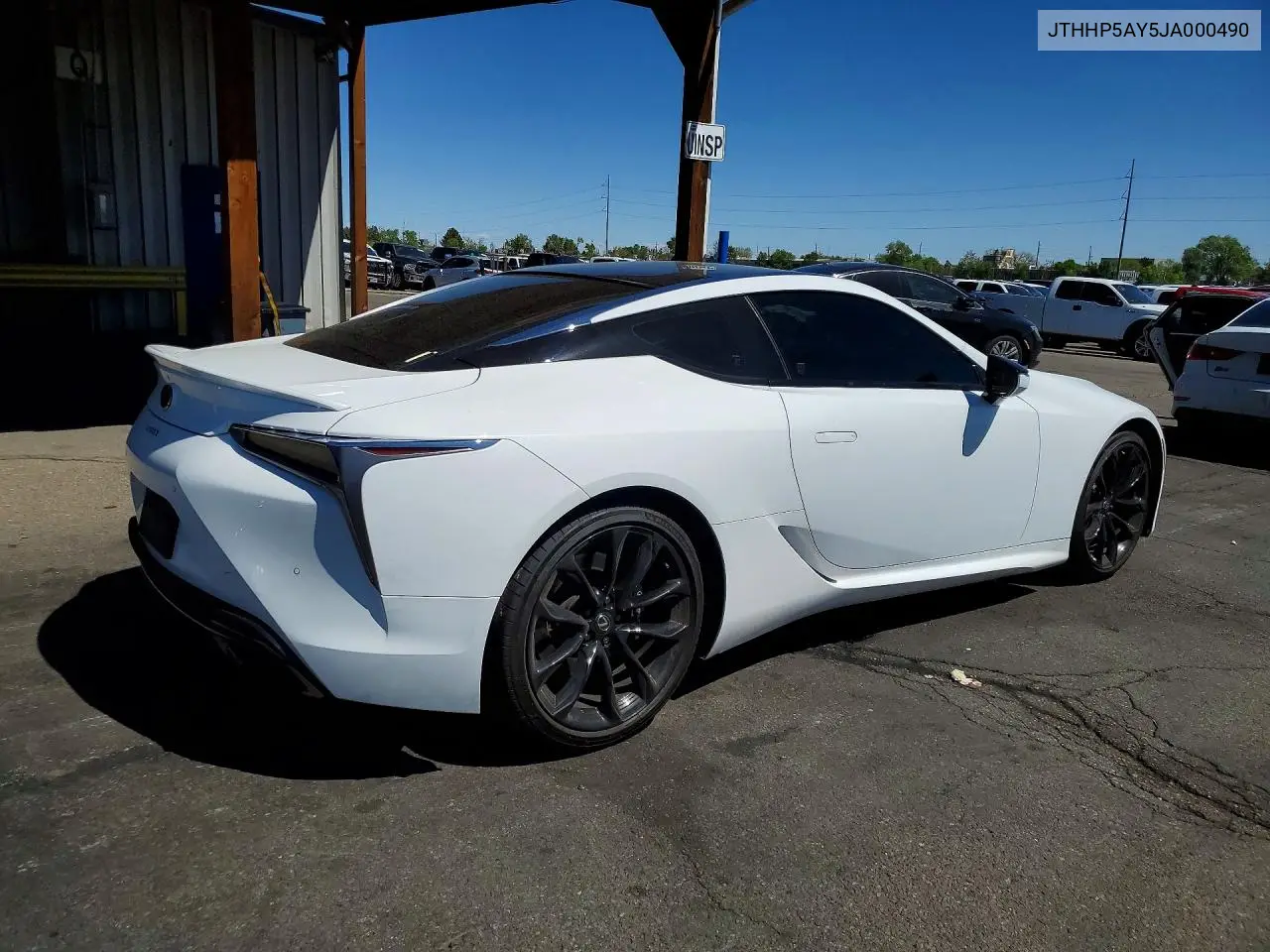 2018 Lexus Lc 500 VIN: JTHHP5AY5JA000490 Lot: 50076526