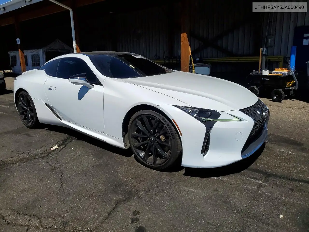 2018 Lexus Lc 500 VIN: JTHHP5AY5JA000490 Lot: 50076526
