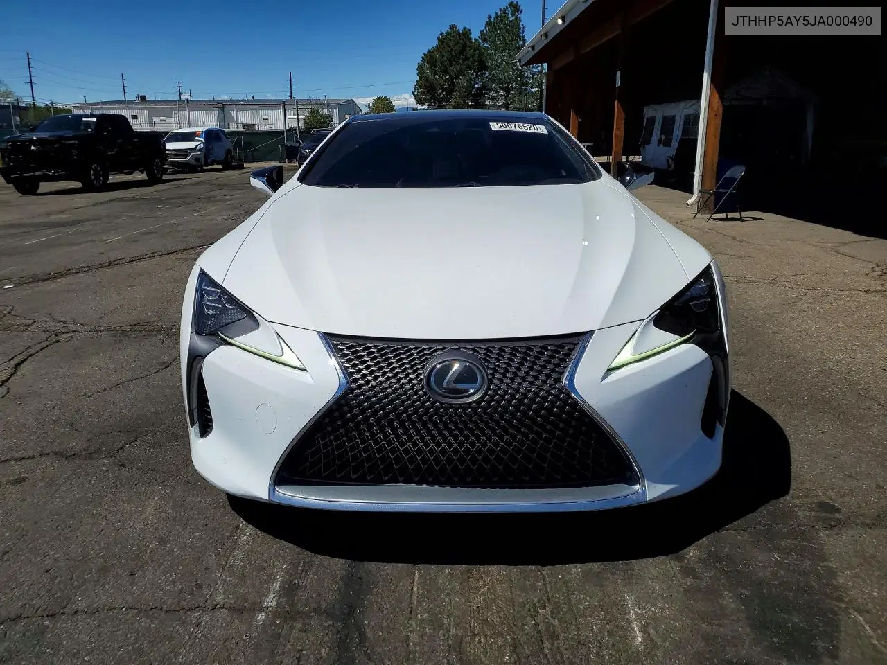 2018 Lexus Lc 500 VIN: JTHHP5AY5JA000490 Lot: 50076526