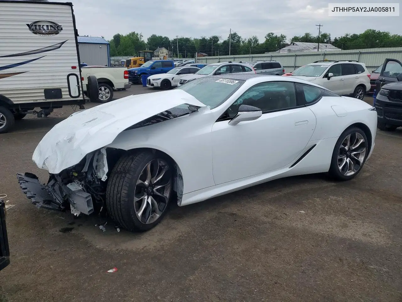 2018 Lexus Lc 500 VIN: JTHHP5AY2JA005811 Lot: 55115596
