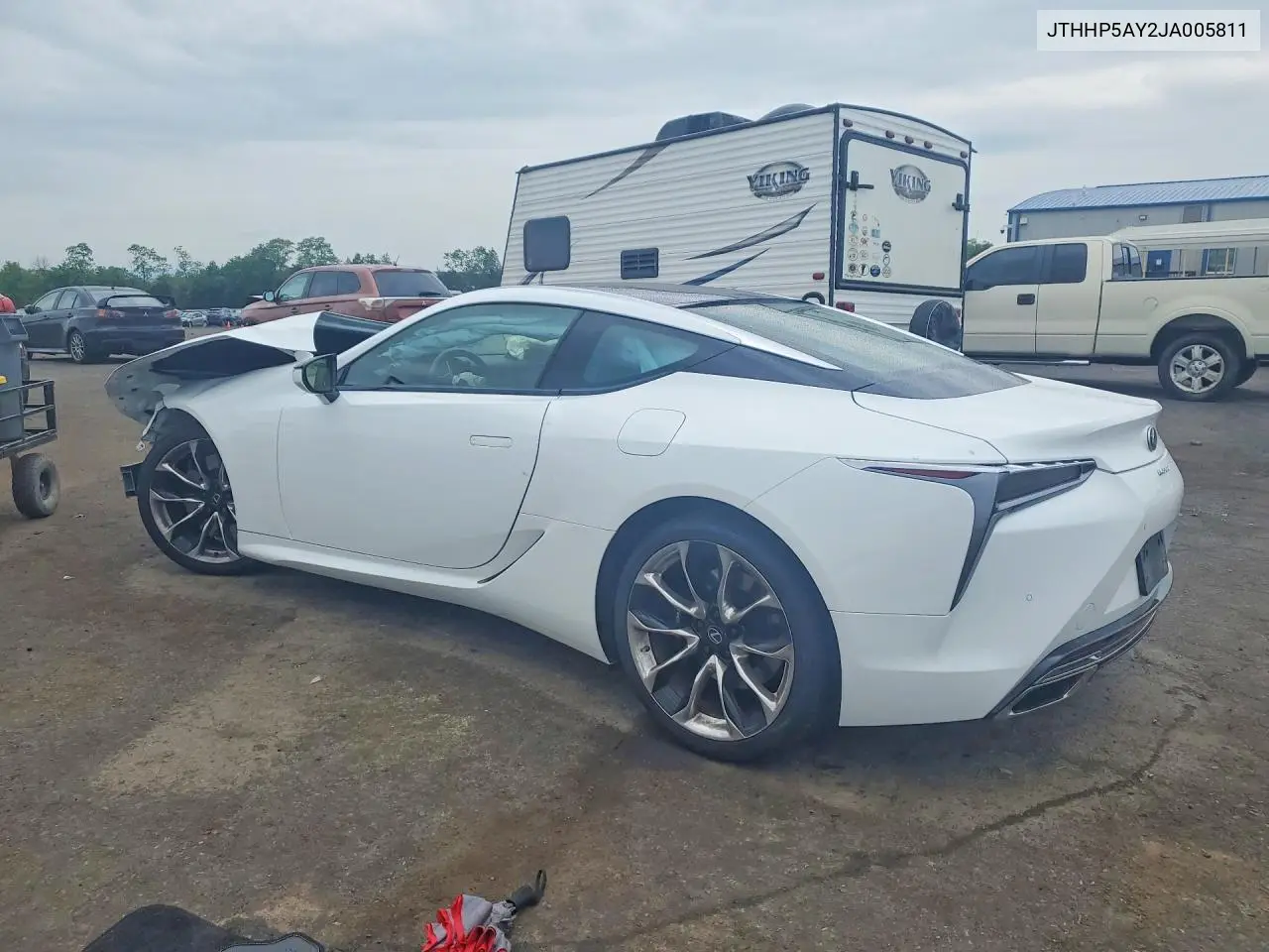 2018 Lexus Lc 500 VIN: JTHHP5AY2JA005811 Lot: 55115596