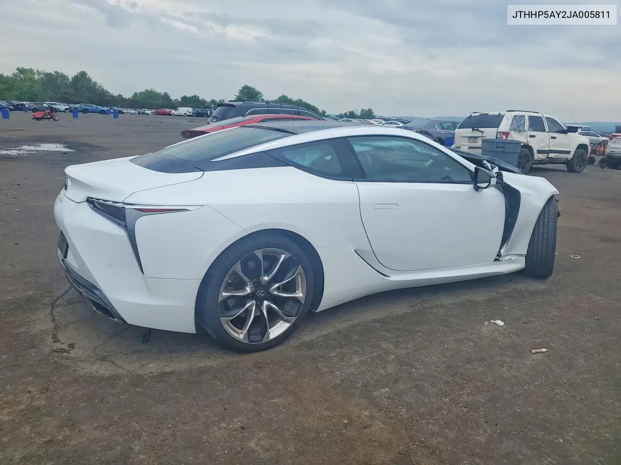 2018 Lexus Lc 500 VIN: JTHHP5AY2JA005811 Lot: 55115596