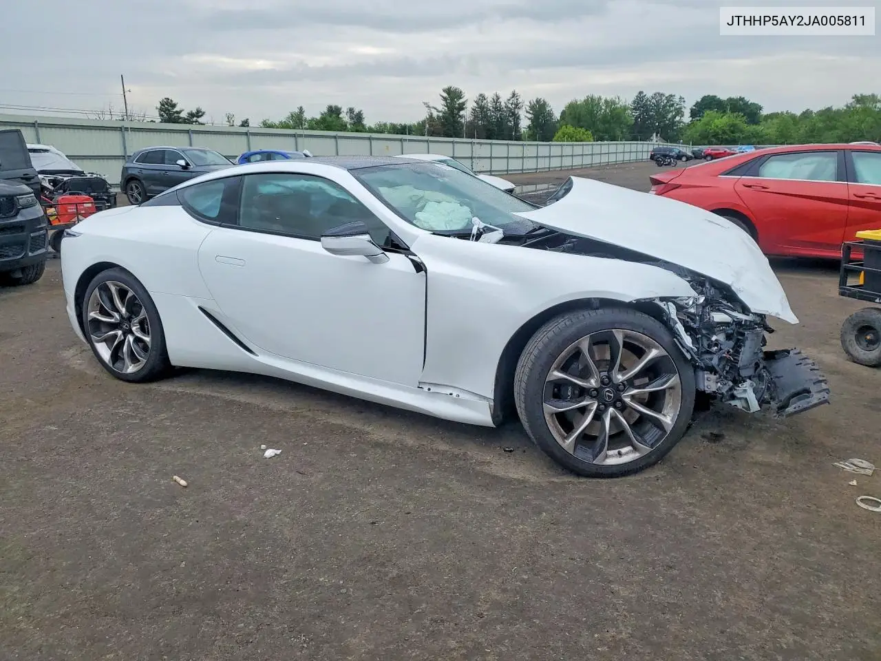 2018 Lexus Lc 500 VIN: JTHHP5AY2JA005811 Lot: 55115596