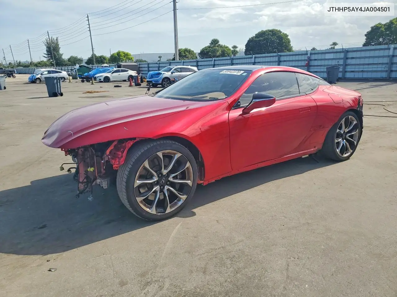 2018 Lexus Lc 500 VIN: JTHHP5AY4JA004501 Lot: 58942376