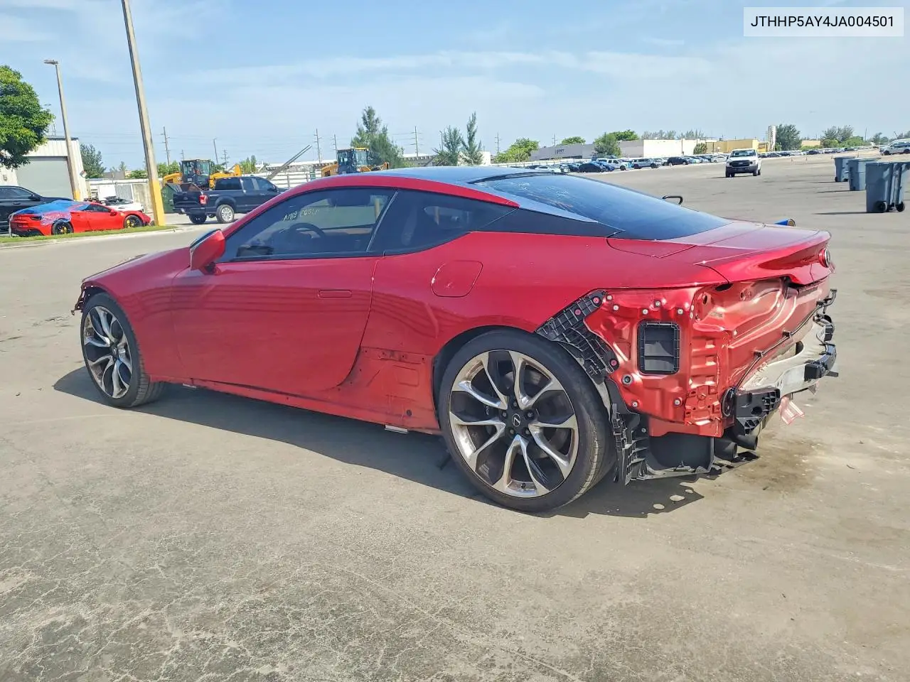 2018 Lexus Lc 500 VIN: JTHHP5AY4JA004501 Lot: 58942376