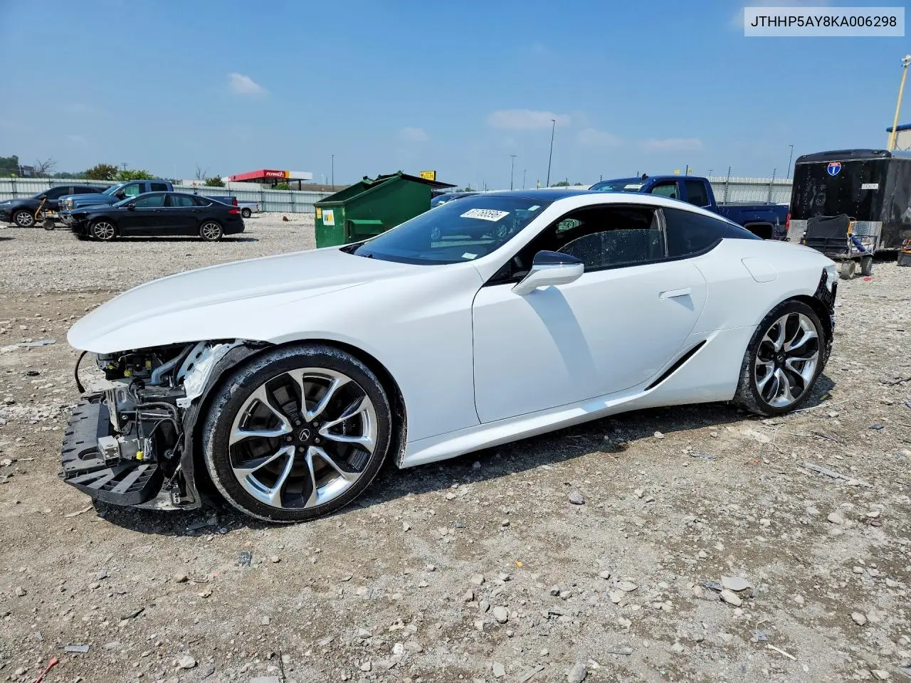 2019 Lexus Lc 500 VIN: JTHHP5AY8KA006298 Lot: 61768596
