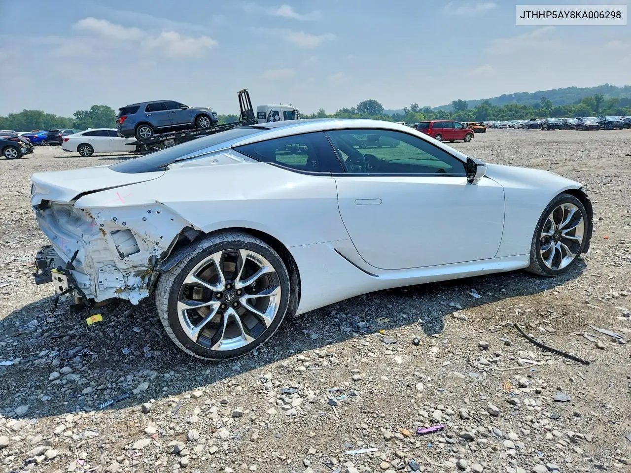 2019 Lexus Lc 500 VIN: JTHHP5AY8KA006298 Lot: 61768596