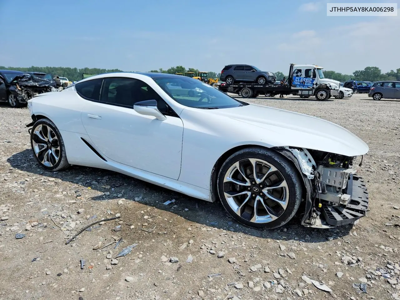 2019 Lexus Lc 500 VIN: JTHHP5AY8KA006298 Lot: 61768596