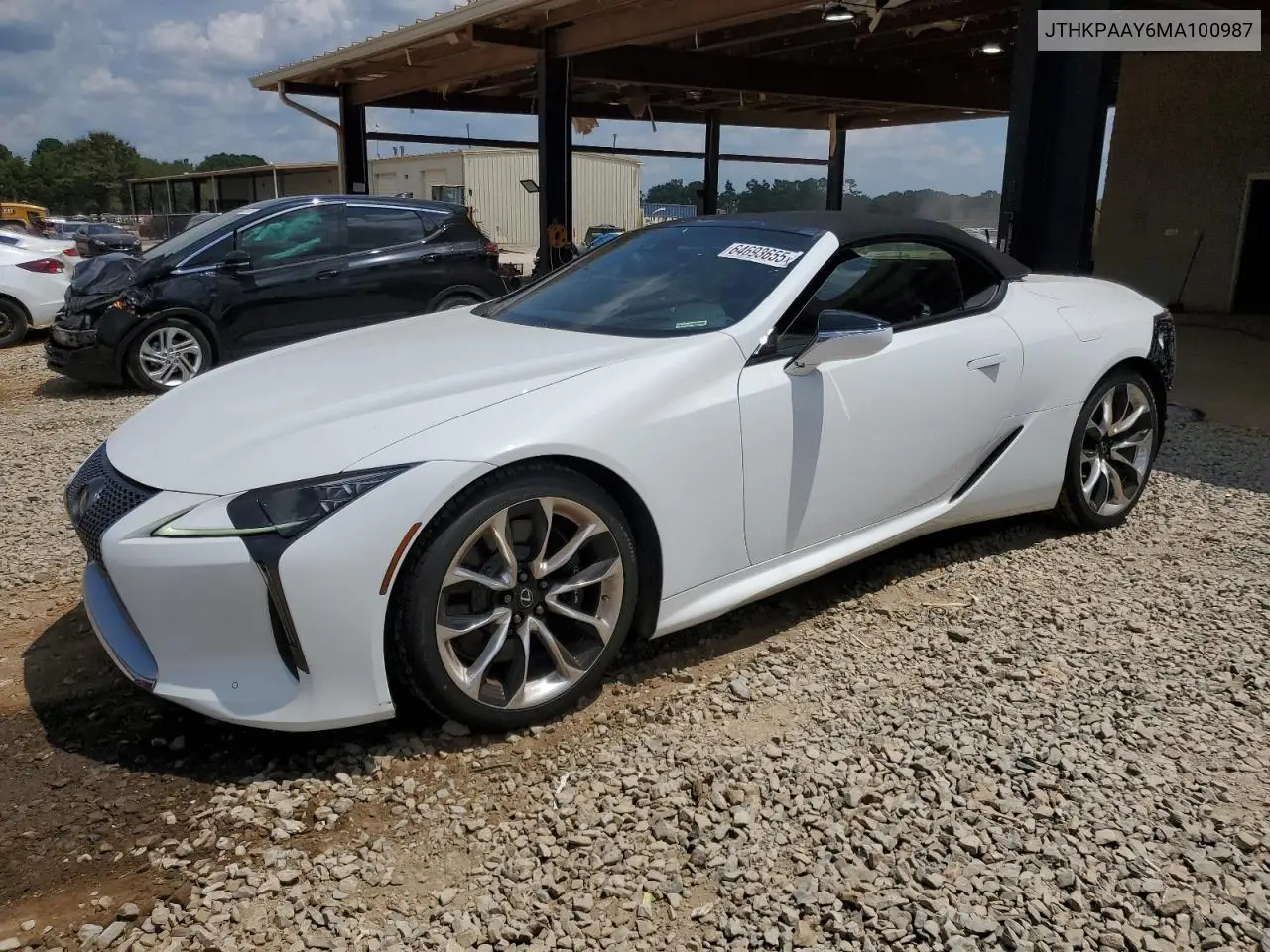 2021 Lexus Lc 500 VIN: JTHKPAAY6MA100987 Lot: 64693655