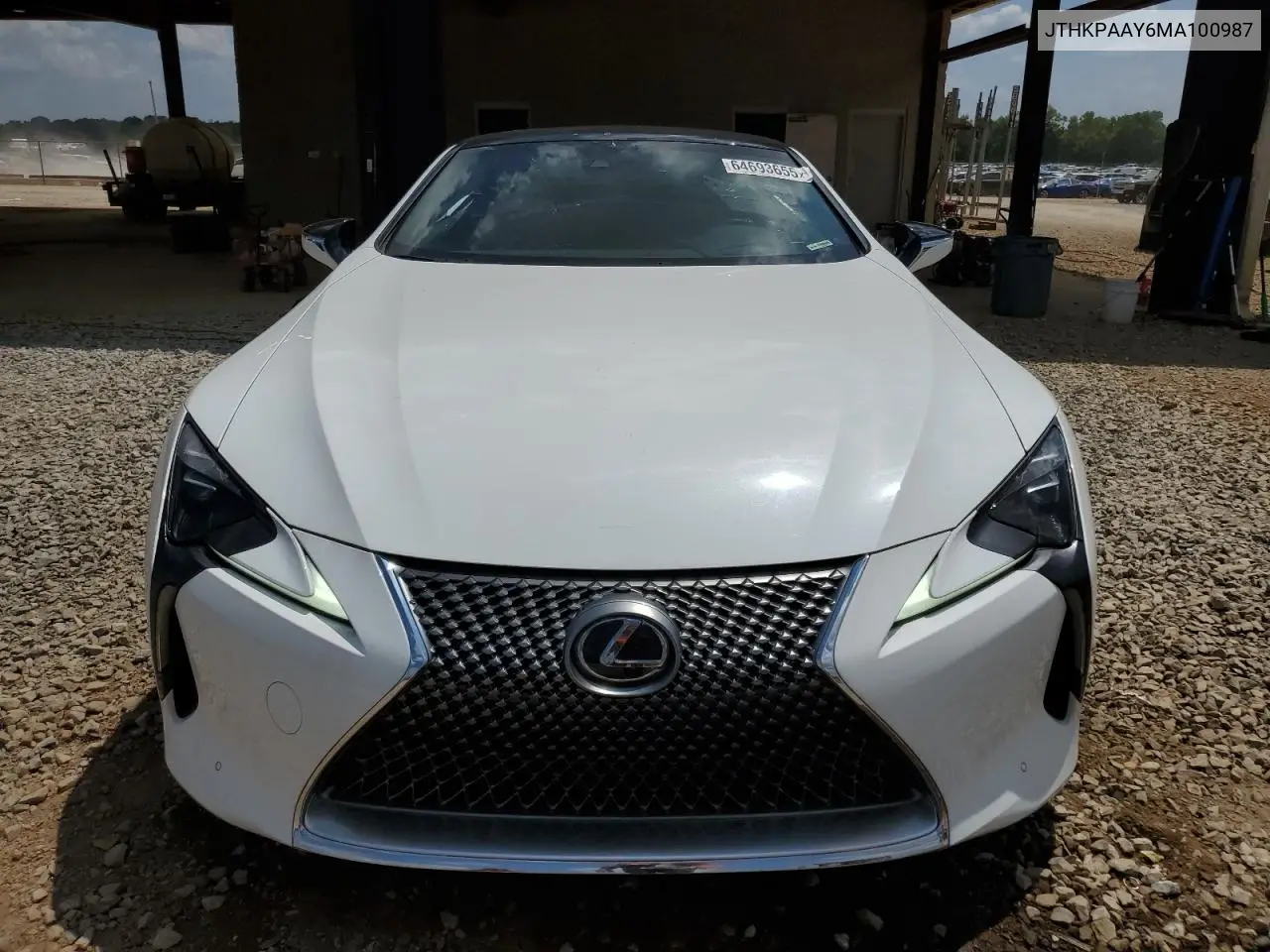 2021 Lexus Lc 500 VIN: JTHKPAAY6MA100987 Lot: 64693655
