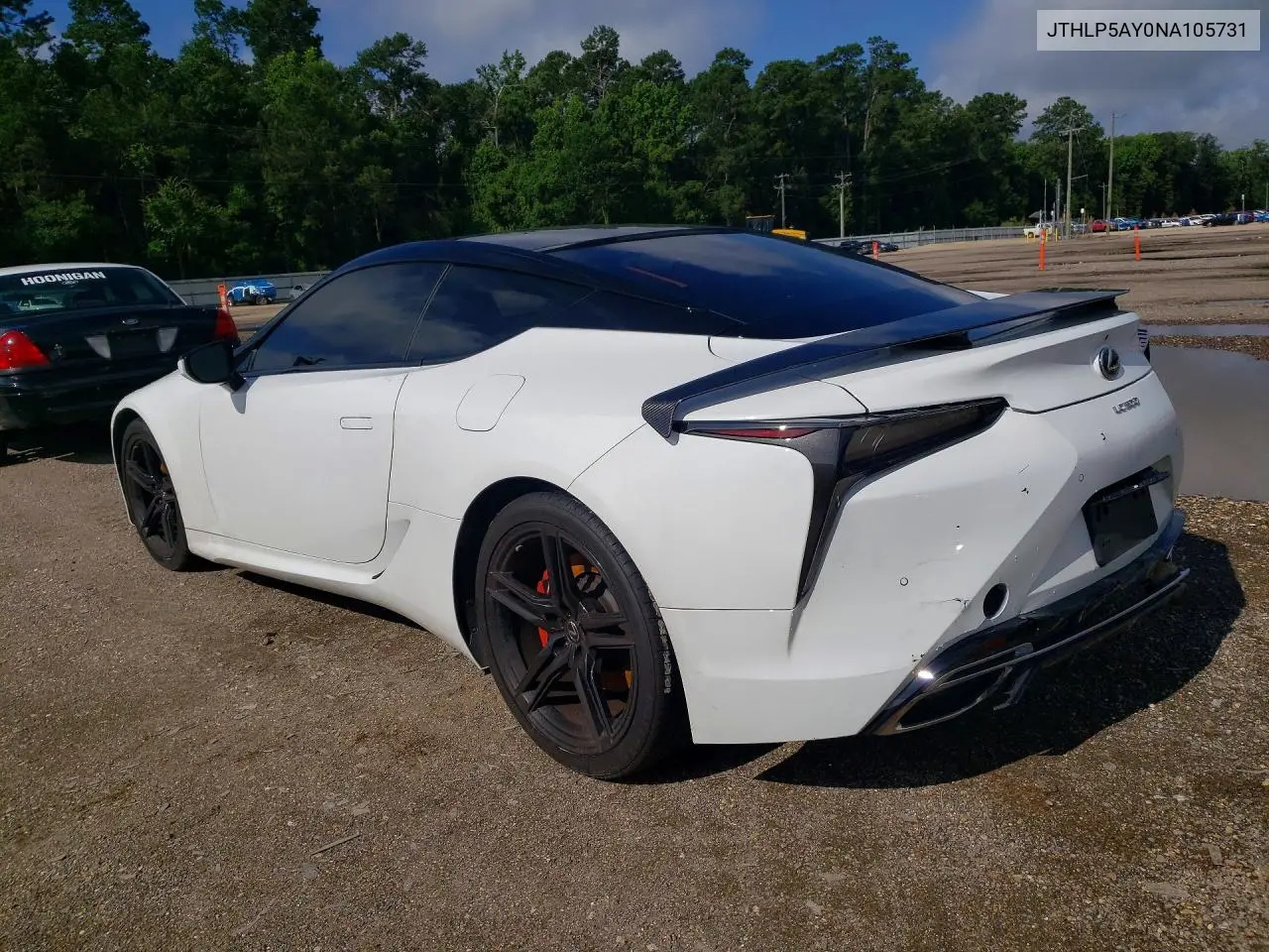 2022 Lexus Lc 500 VIN: JTHLP5AY0NA105731 Lot: 54824766