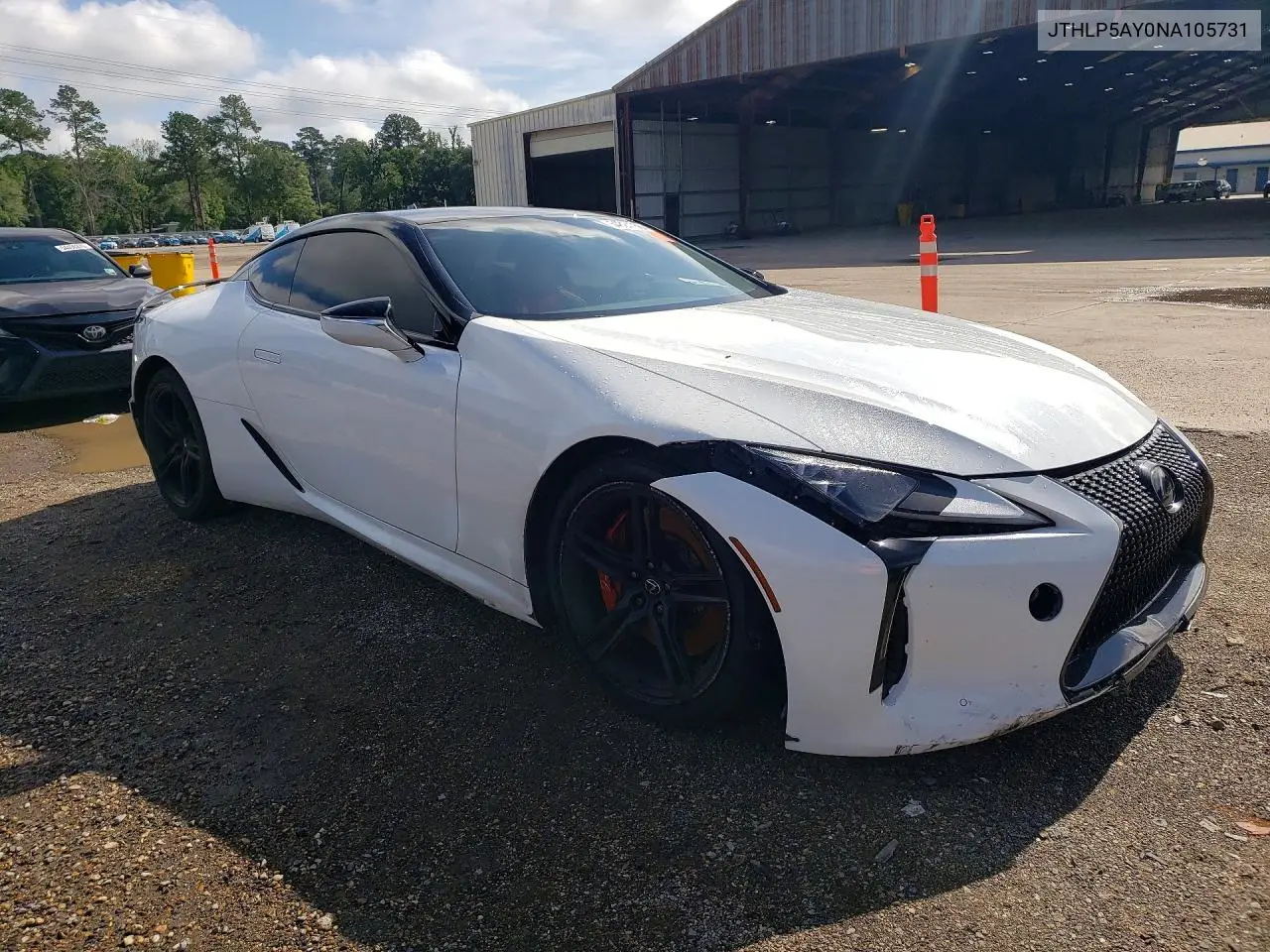 2022 Lexus Lc 500 VIN: JTHLP5AY0NA105731 Lot: 54824766