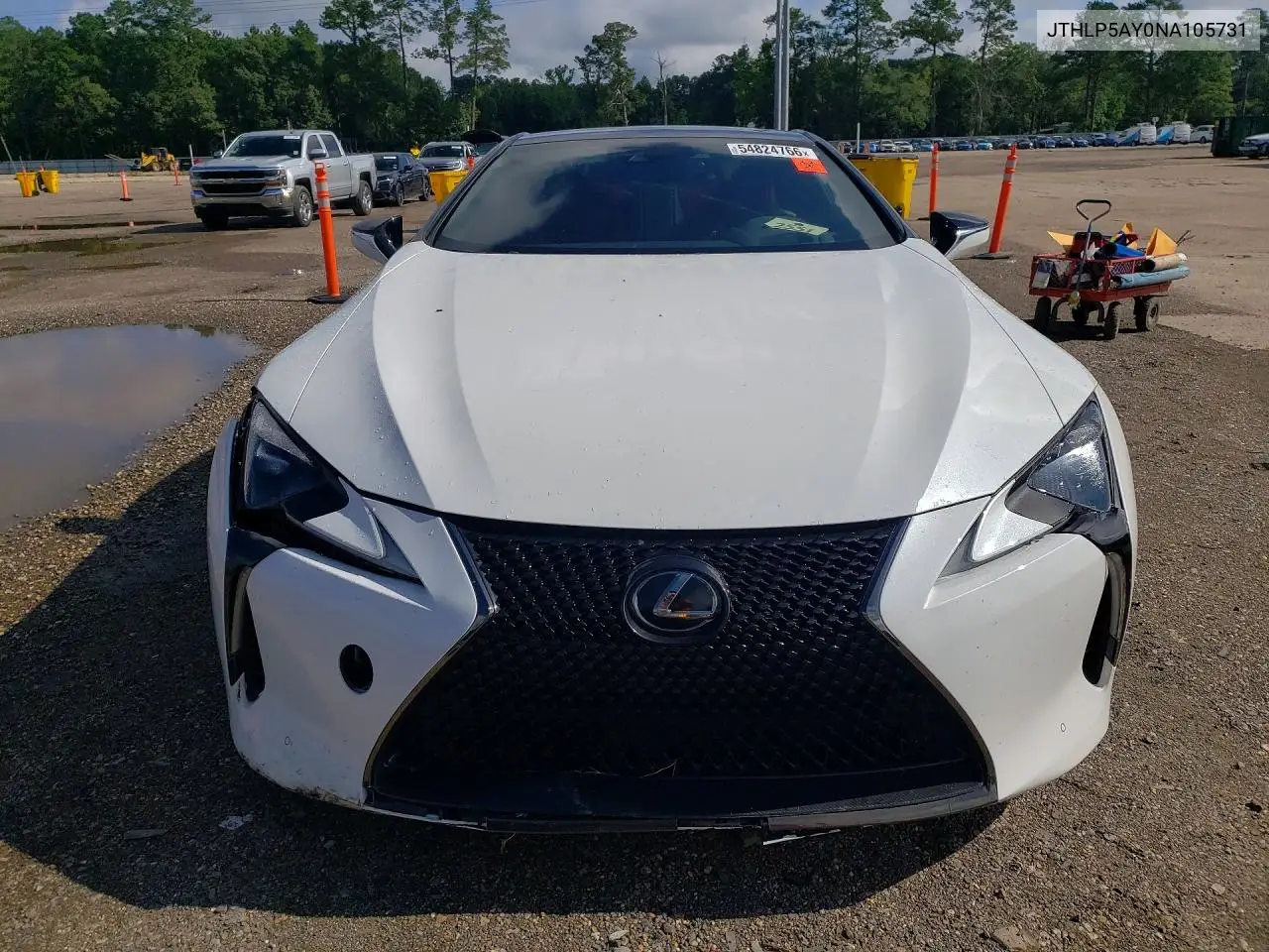 2022 Lexus Lc 500 VIN: JTHLP5AY0NA105731 Lot: 54824766