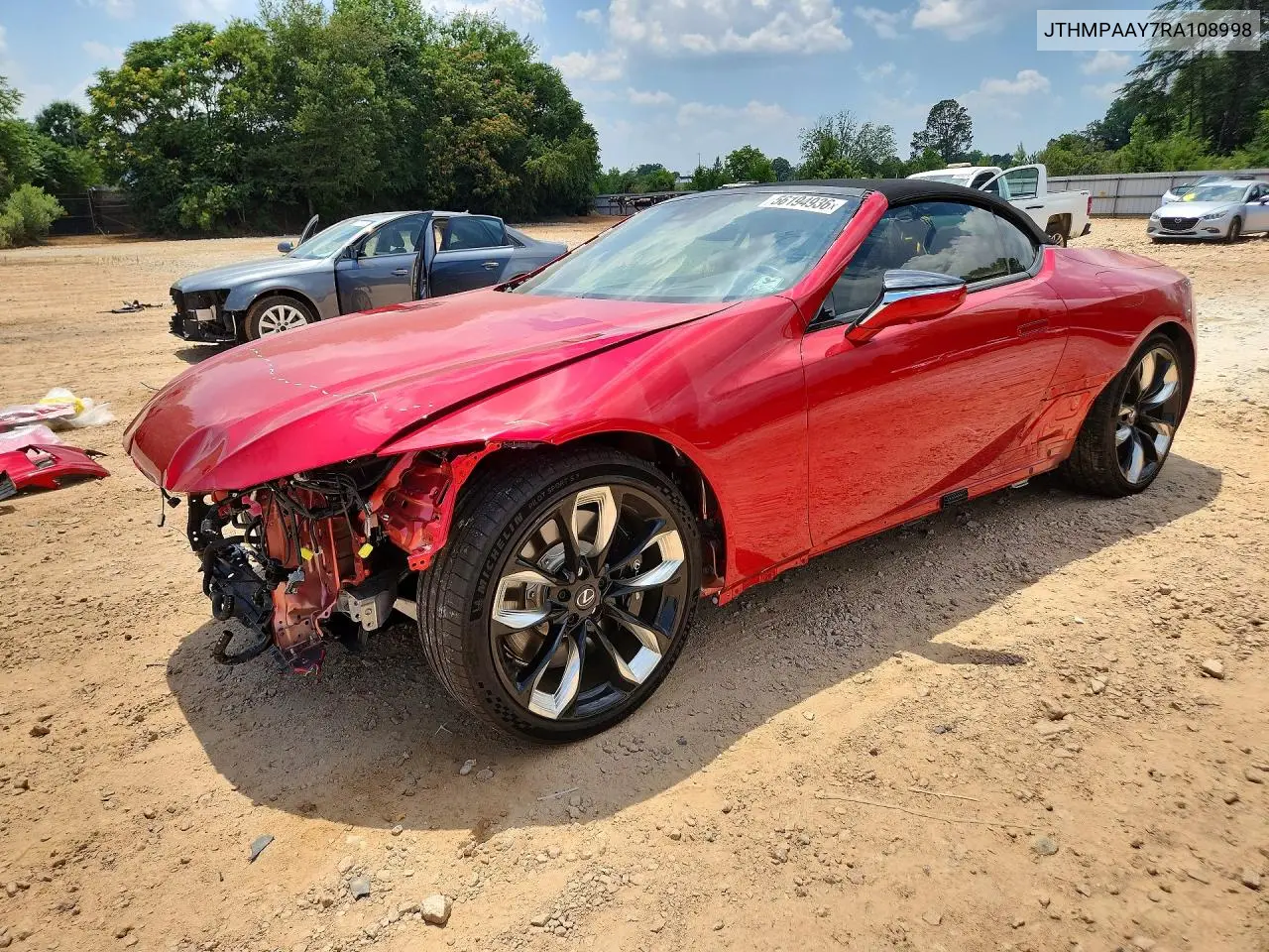 2024 Lexus Lc 500 VIN: JTHMPAAY7RA108998 Lot: 56194936