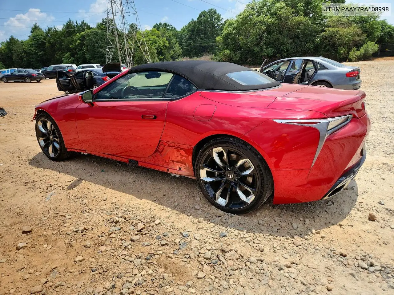 2024 Lexus Lc 500 VIN: JTHMPAAY7RA108998 Lot: 56194936