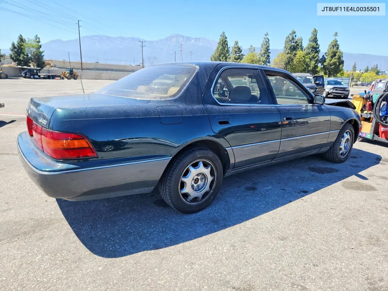 1990 Lexus Ls 400 VIN: JT8UF11E4L0035501 Lot: 60006506