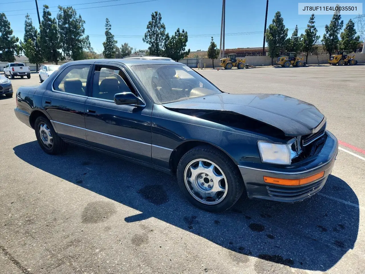 1990 Lexus Ls 400 VIN: JT8UF11E4L0035501 Lot: 60006506