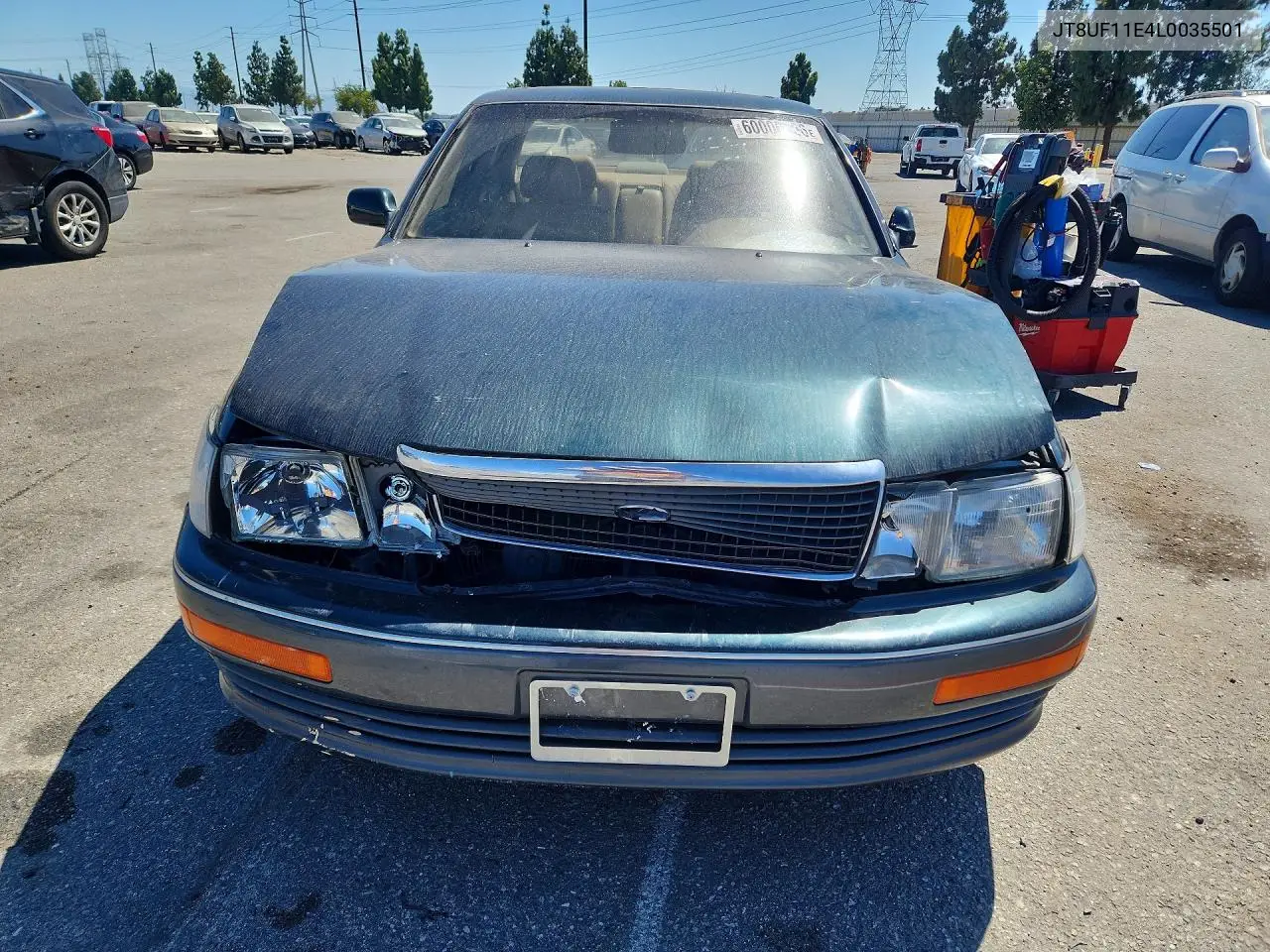 1990 Lexus Ls 400 VIN: JT8UF11E4L0035501 Lot: 60006506