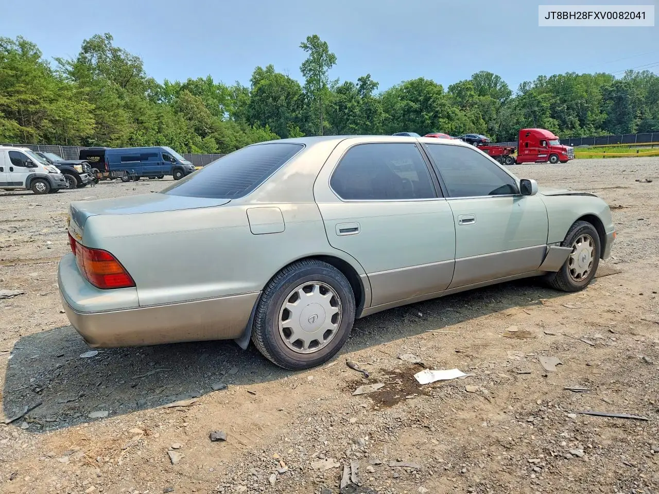 1997 Lexus Ls 400 VIN: JT8BH28FXV0082041 Lot: 60743376