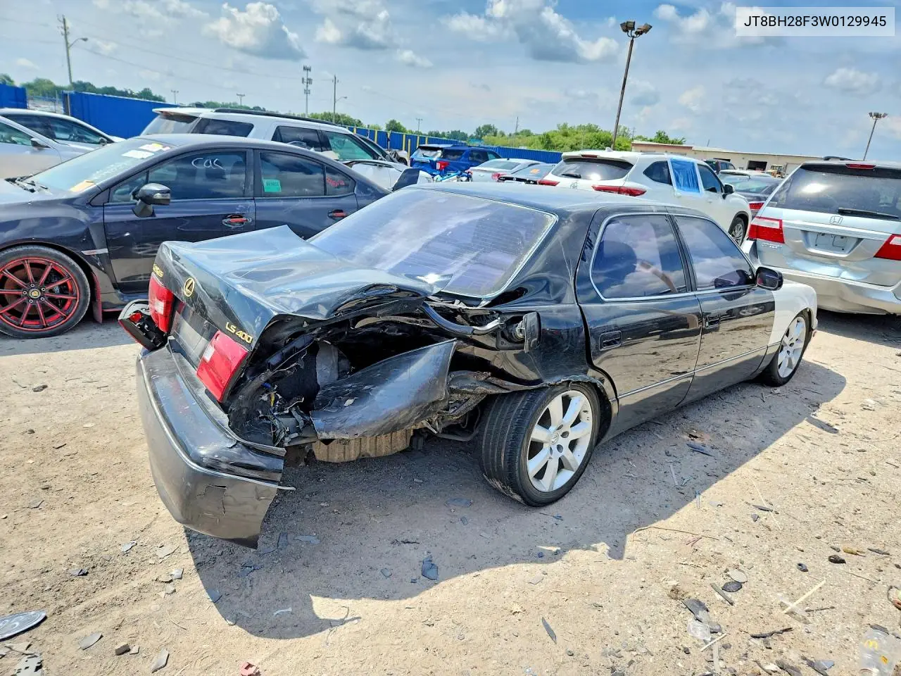 1998 Lexus Ls 400 VIN: JT8BH28F3W0129945 Lot: 60280256
