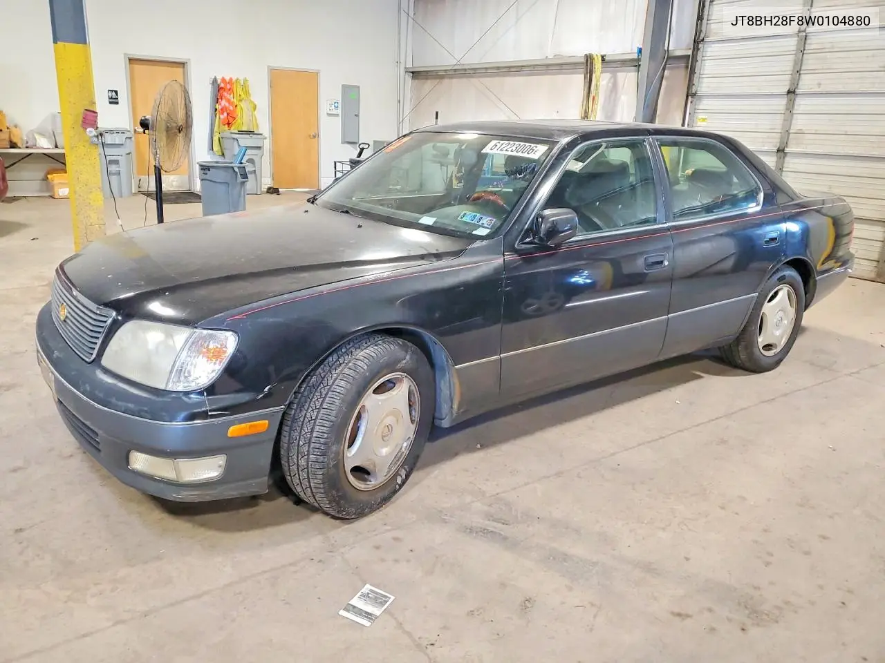 1998 Lexus Ls 400 VIN: JT8BH28F8W0104880 Lot: 61223006