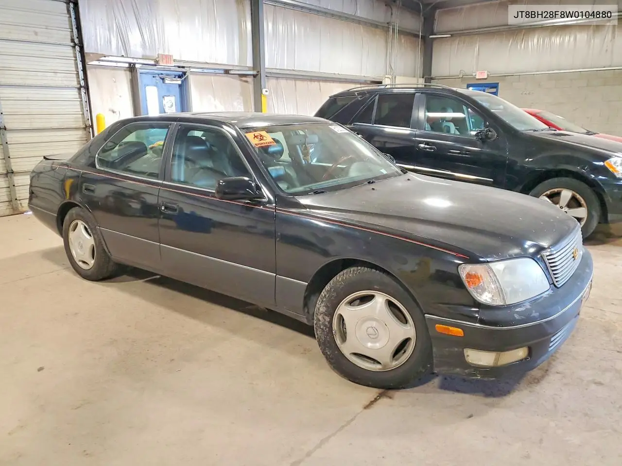 1998 Lexus Ls 400 VIN: JT8BH28F8W0104880 Lot: 61223006