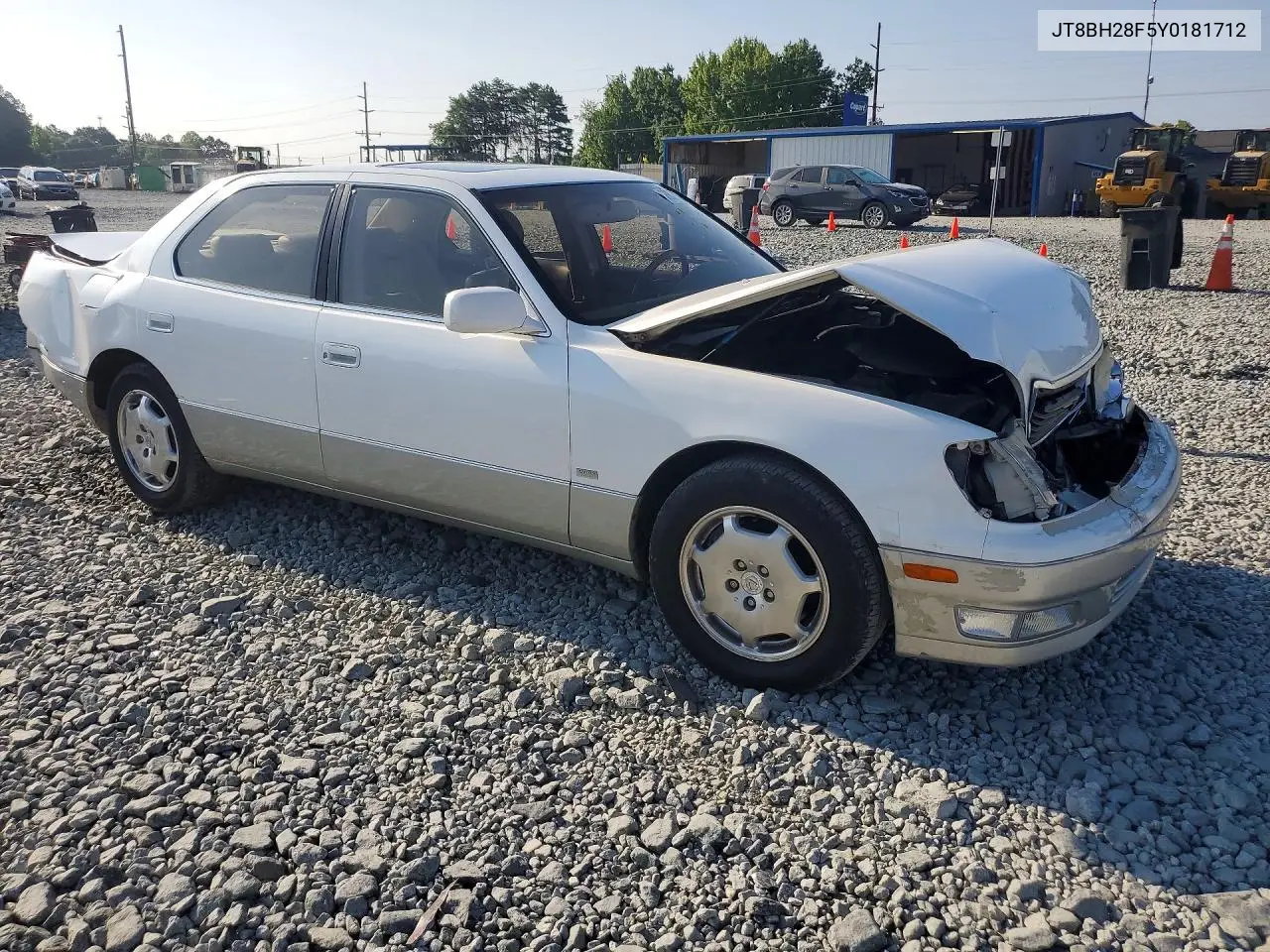 2000 Lexus Ls 400 VIN: JT8BH28F5Y0181712 Lot: 59626036