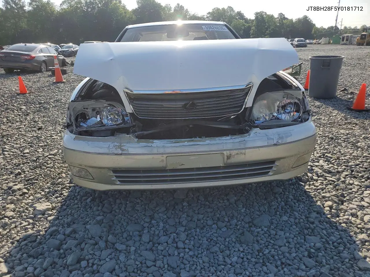 2000 Lexus Ls 400 VIN: JT8BH28F5Y0181712 Lot: 59626036