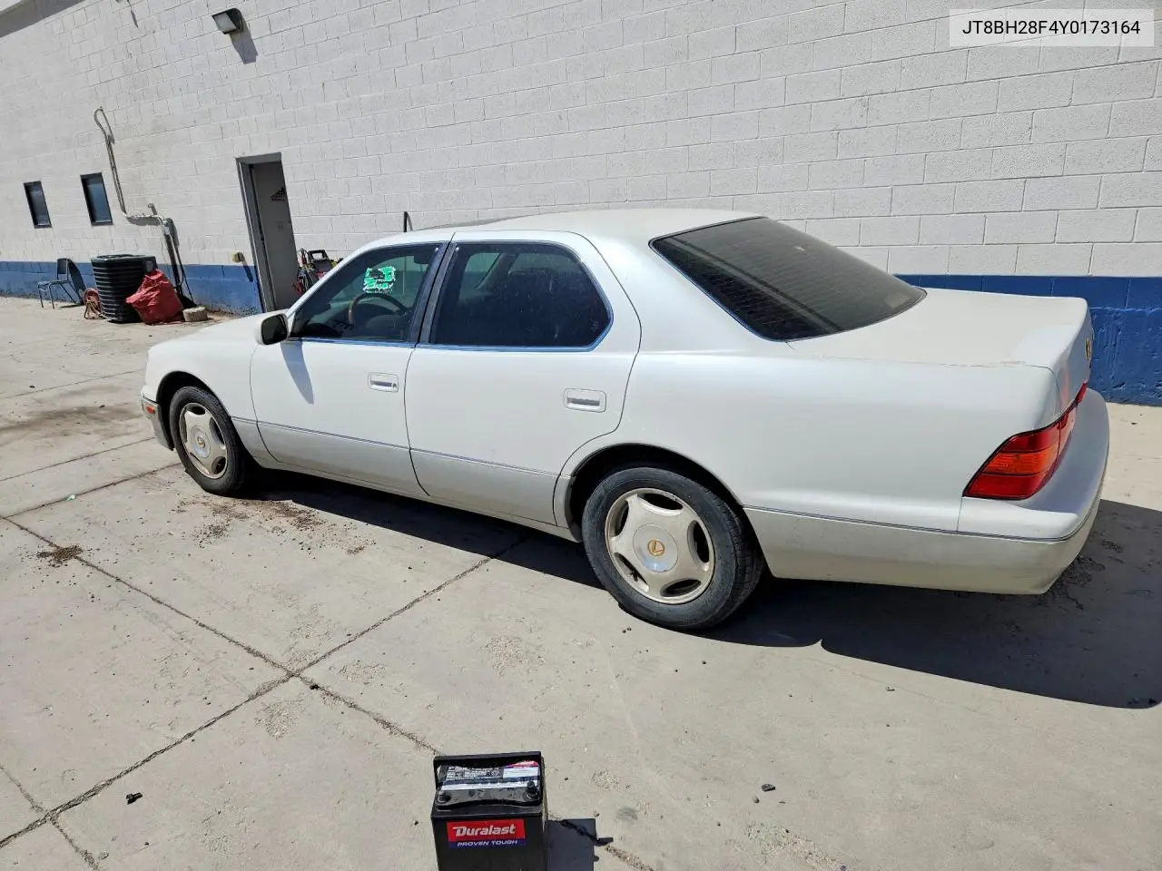 2000 Lexus Ls VIN: JT8BH28F4Y0173164 Lot: 60326936