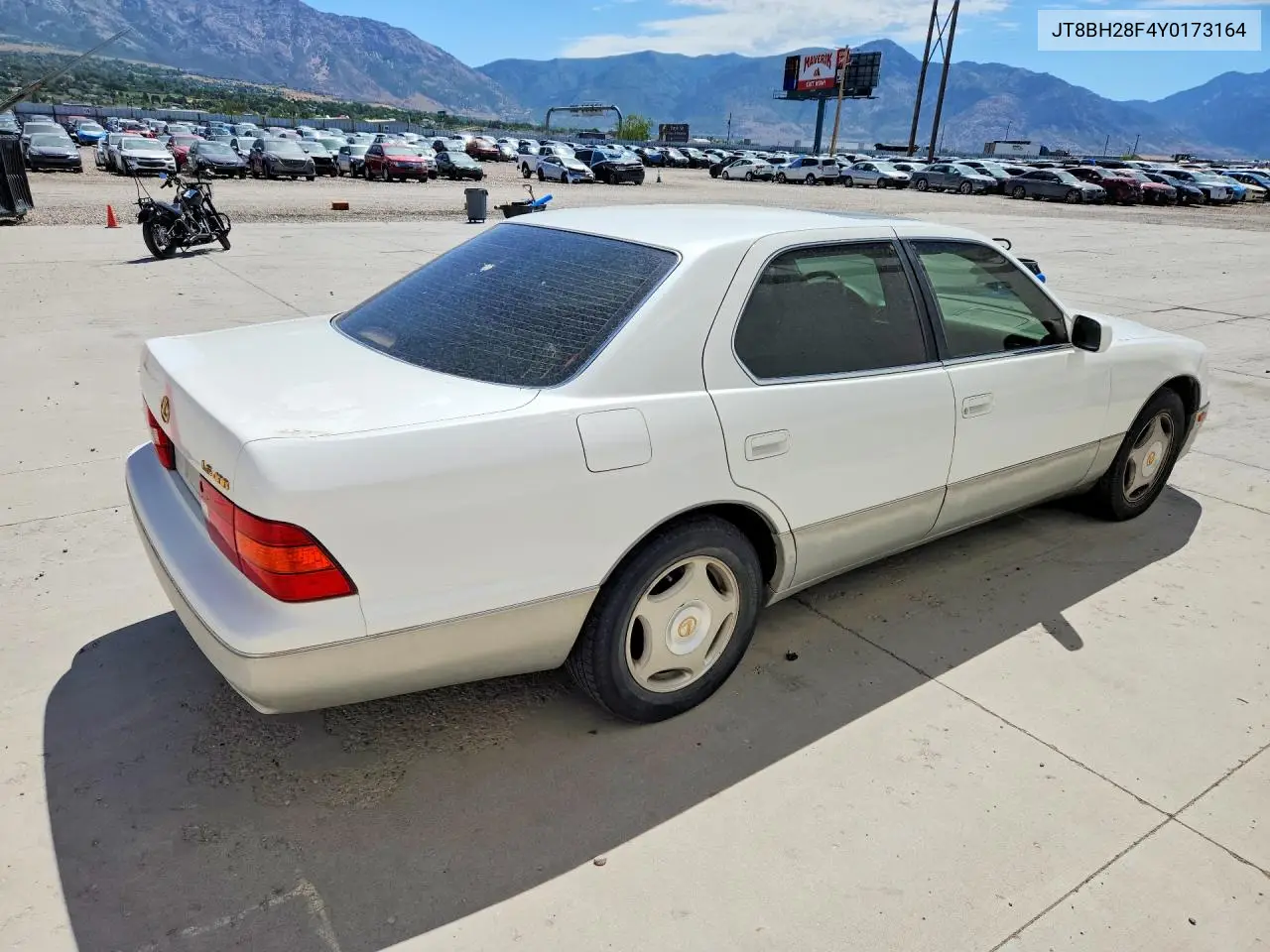 2000 Lexus Ls VIN: JT8BH28F4Y0173164 Lot: 60326936