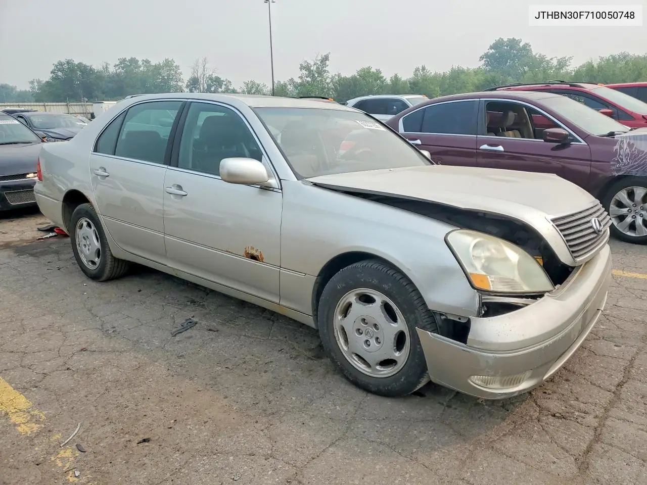 2001 Lexus Ls 430 VIN: JTHBN30F710050748 Lot: 60237256