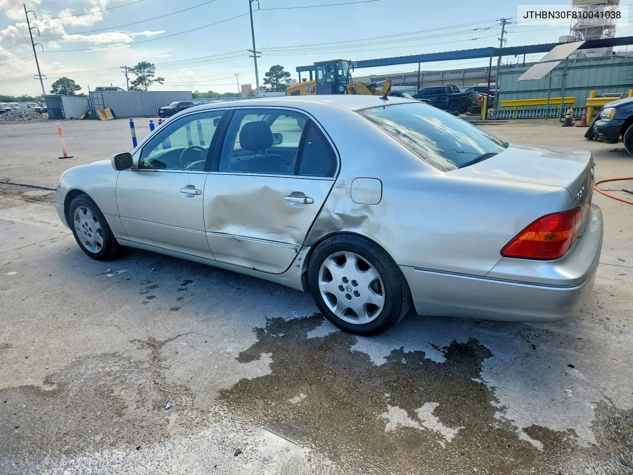 2001 Lexus Ls 430 VIN: JTHBN30F810041038 Lot: 85458035