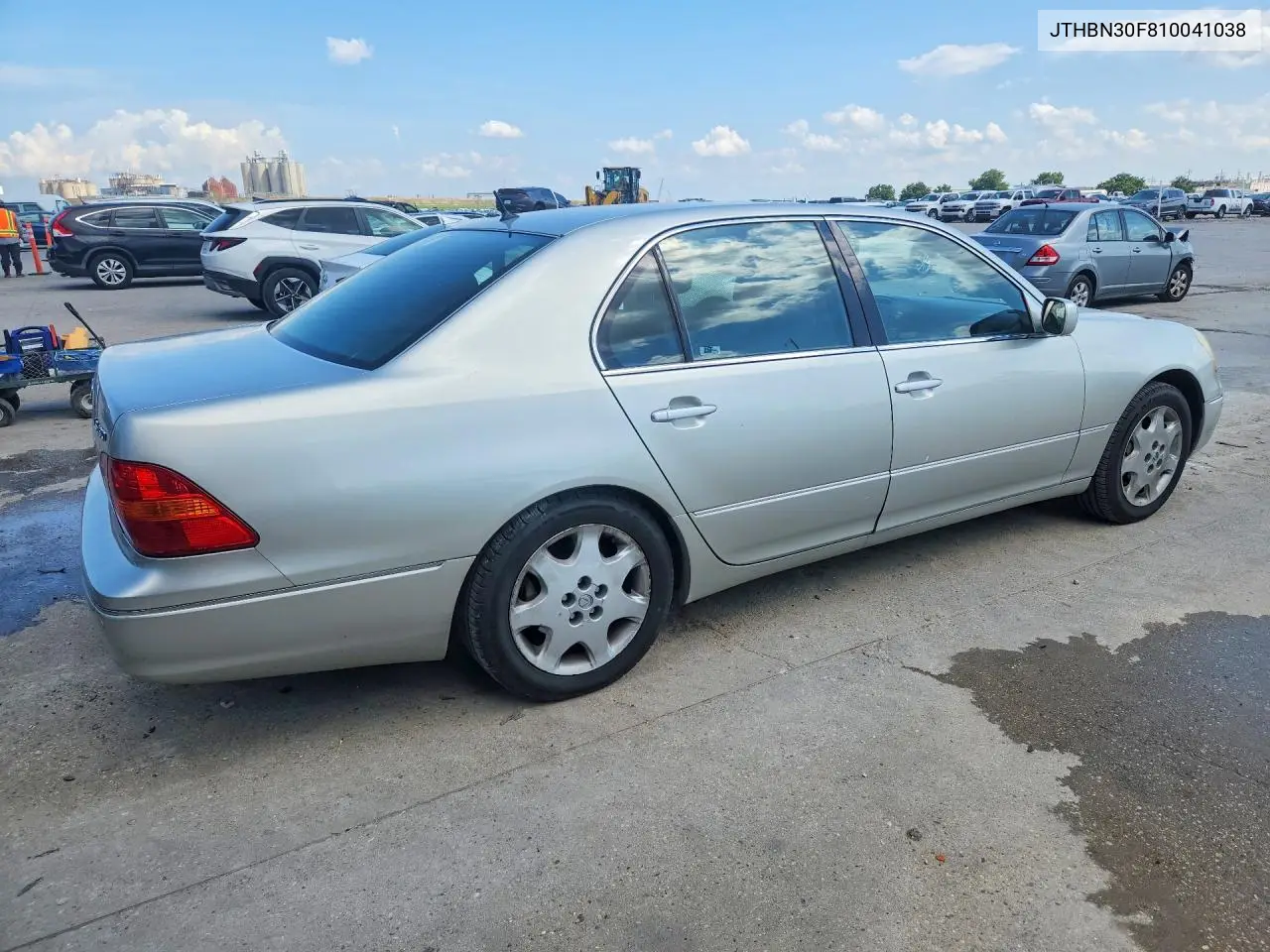 2001 Lexus Ls 430 VIN: JTHBN30F810041038 Lot: 85458035