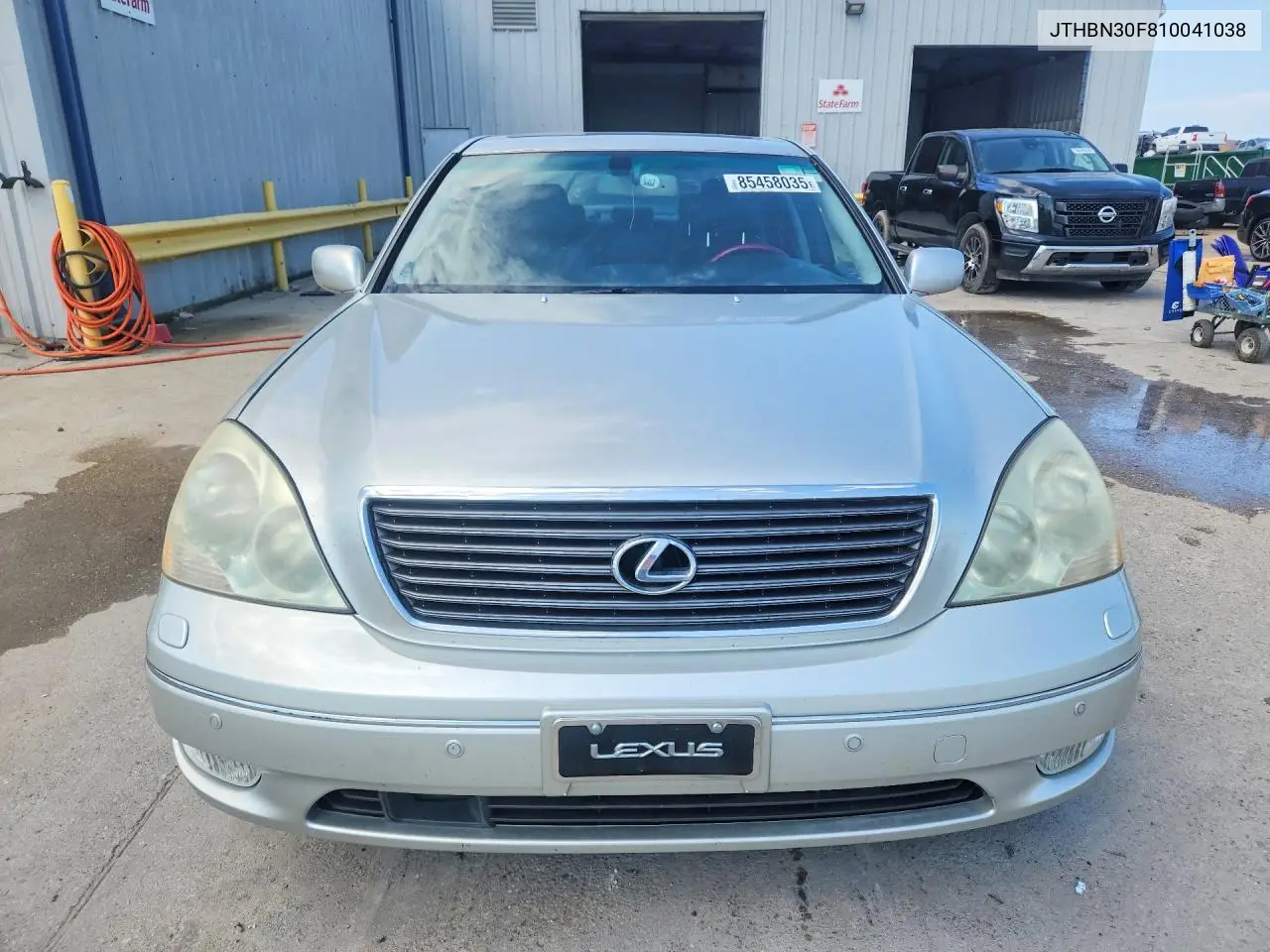 2001 Lexus Ls 430 VIN: JTHBN30F810041038 Lot: 85458035
