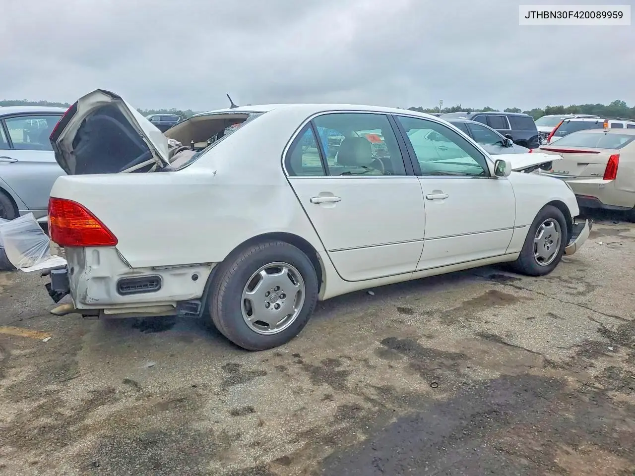2002 Lexus Ls 430 VIN: JTHBN30F420089959 Lot: 56715526