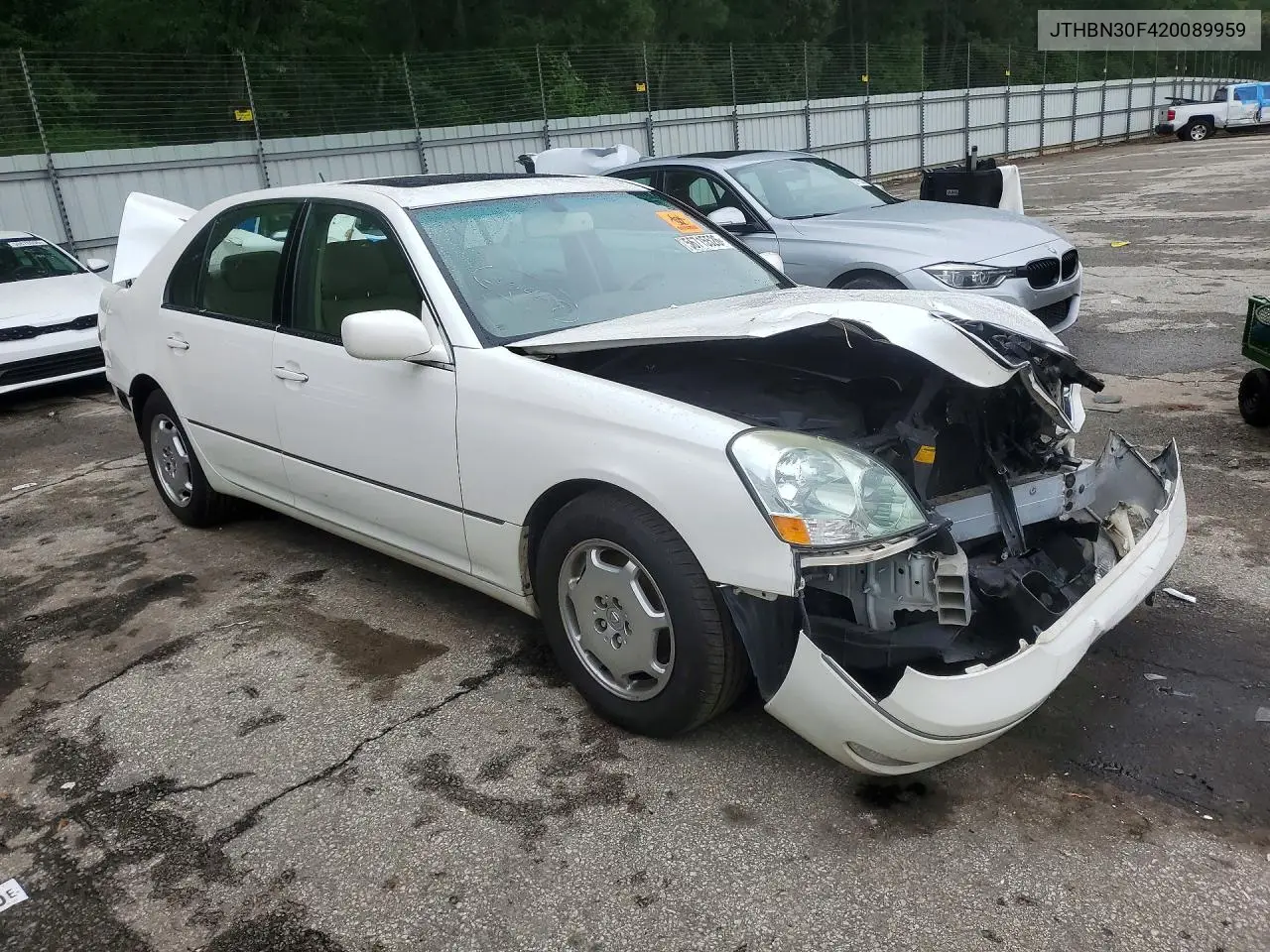 2002 Lexus Ls 430 VIN: JTHBN30F420089959 Lot: 56715526
