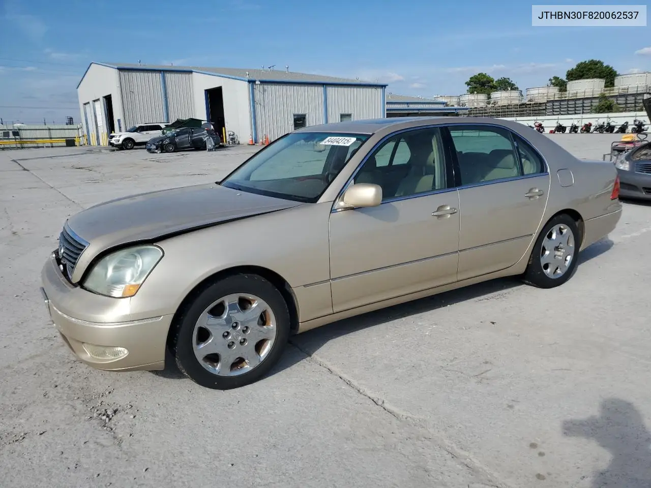 JTHBN30F820062537 2002 Lexus Ls 430
