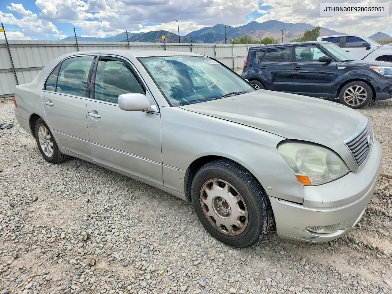 2002 Lexus Ls 430 VIN: JTHBN30F920052051 Lot: 60023466