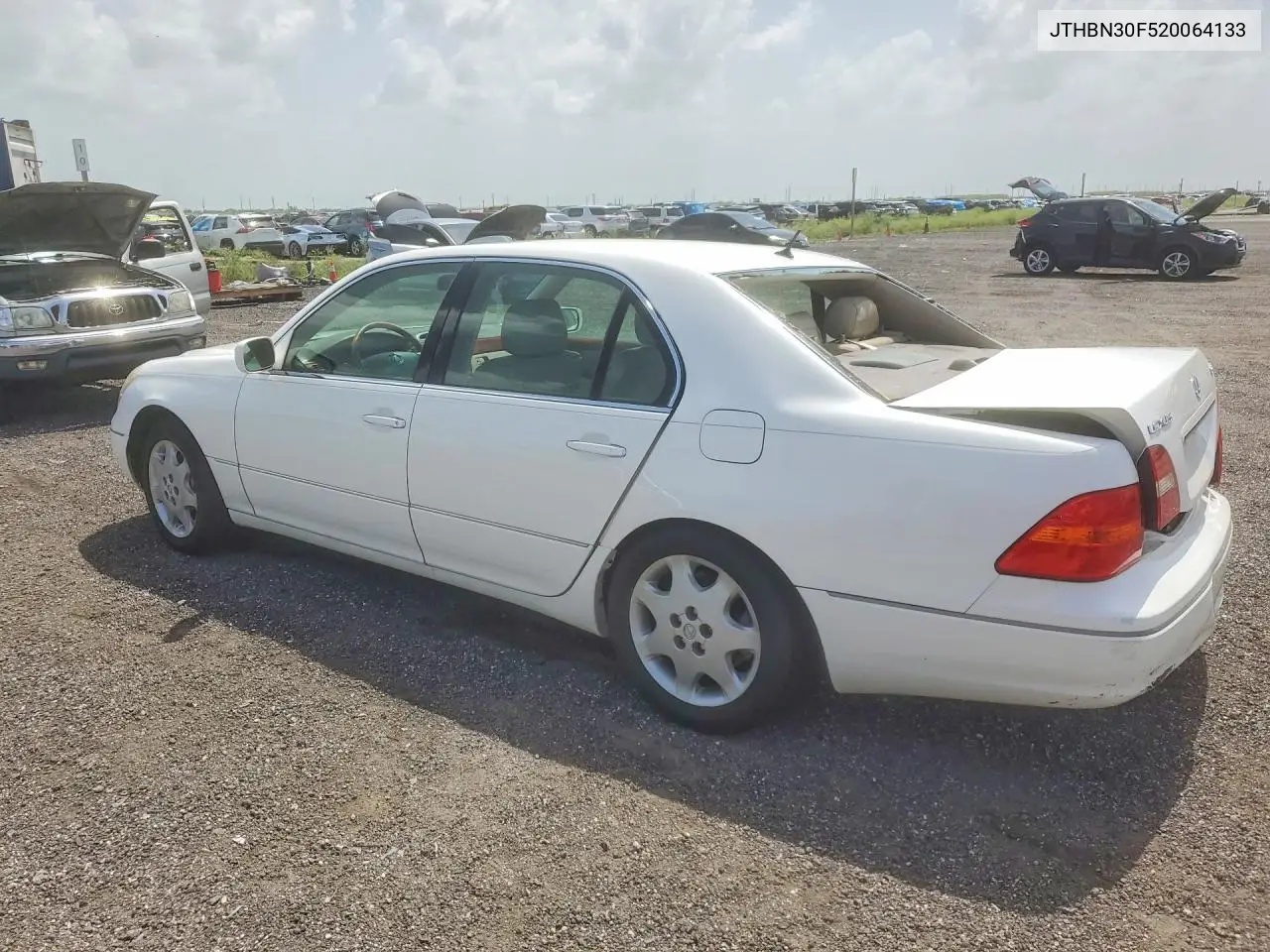 2002 Lexus Ls 430 VIN: JTHBN30F520064133 Lot: 60170366