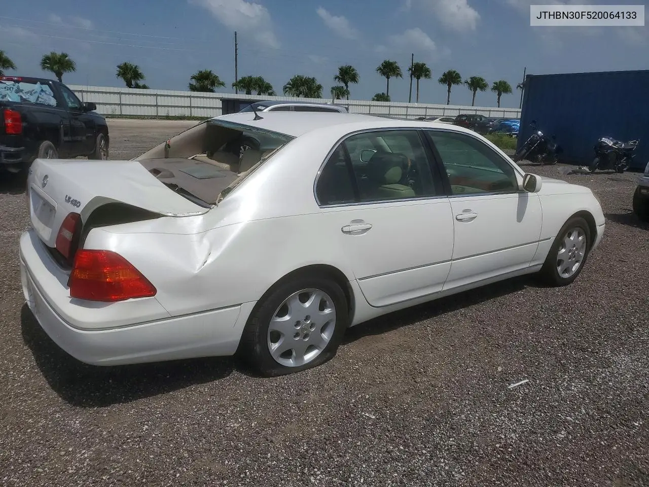 2002 Lexus Ls 430 VIN: JTHBN30F520064133 Lot: 60170366