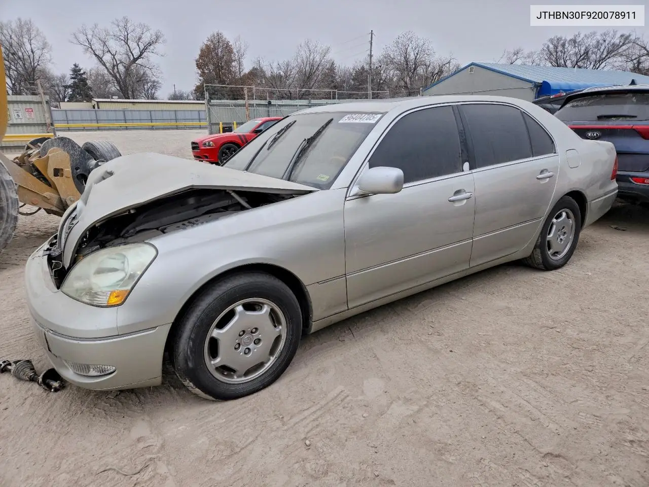 JTHBN30F920078911 2002 Lexus Ls 430