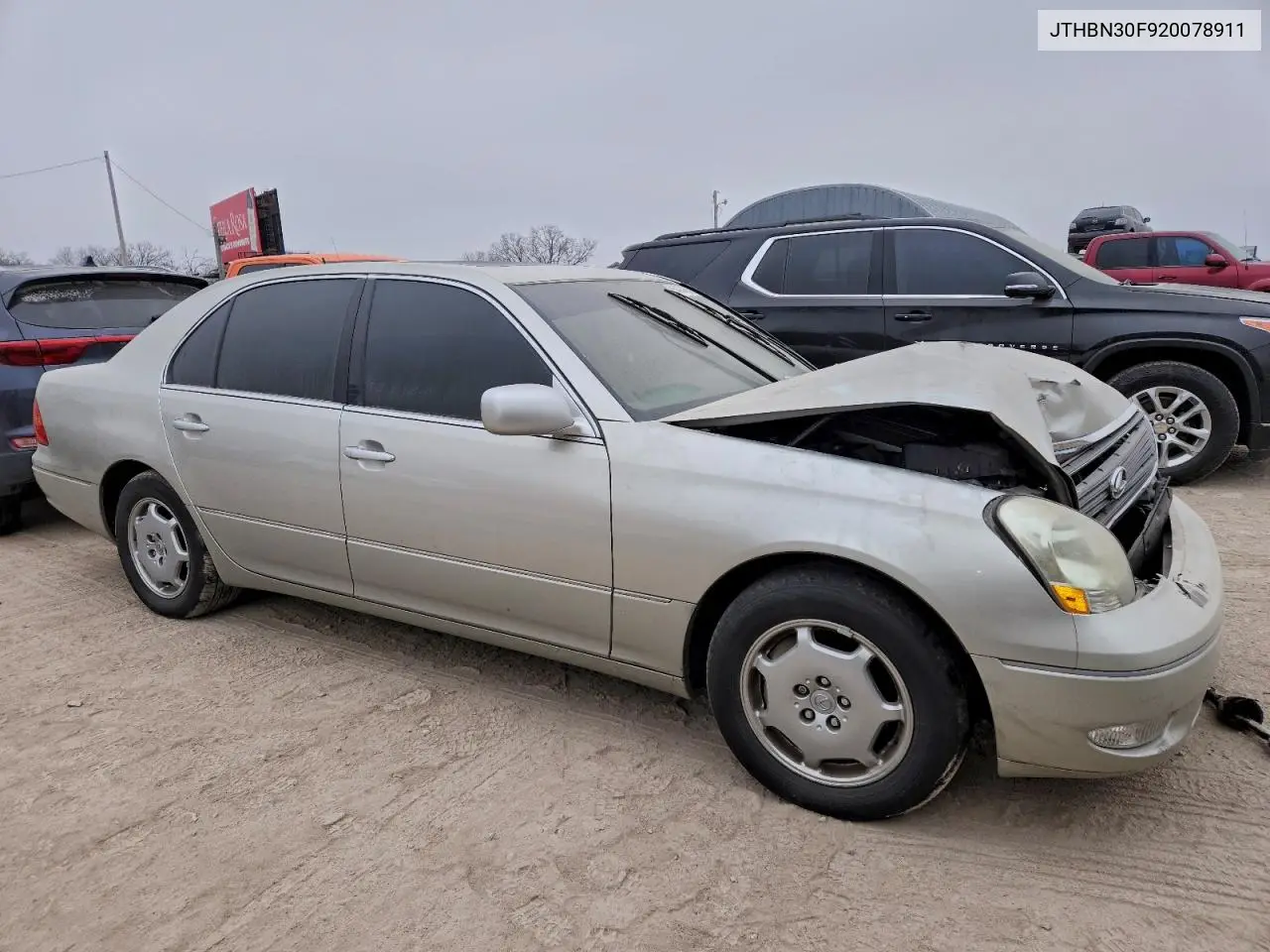 JTHBN30F920078911 2002 Lexus Ls 430