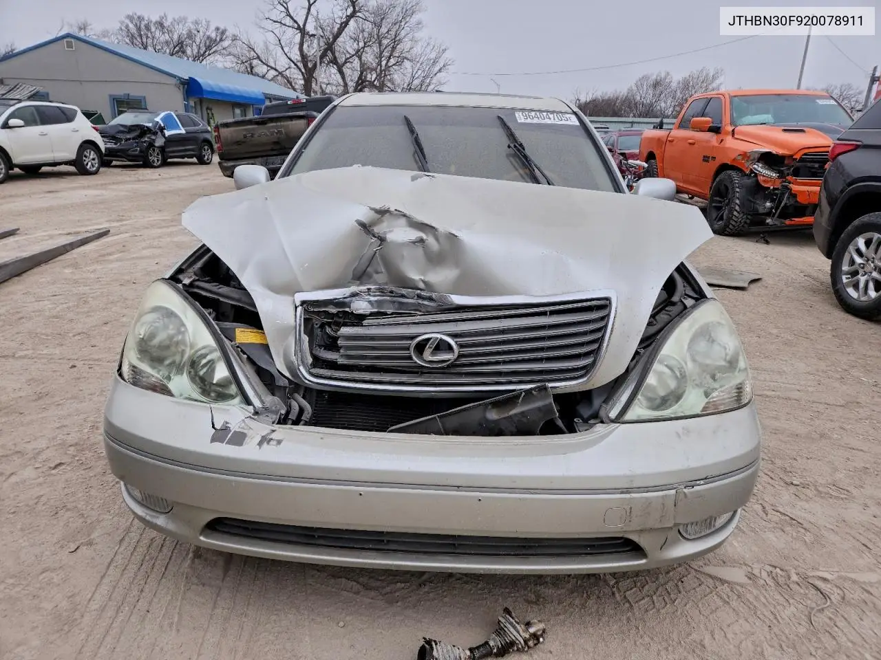 JTHBN30F920078911 2002 Lexus Ls 430