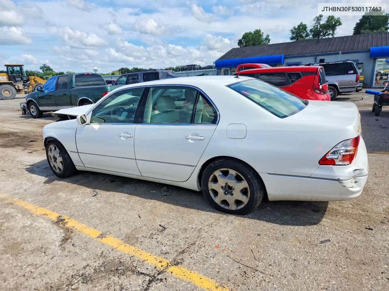 2003 Lexus Ls 430 VIN: JTHBN30F530117463 Lot: 55728326